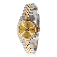 Rolex Oyster Perpetual 76193 Women's Watch in  Stainless Steel/Yellow Gold