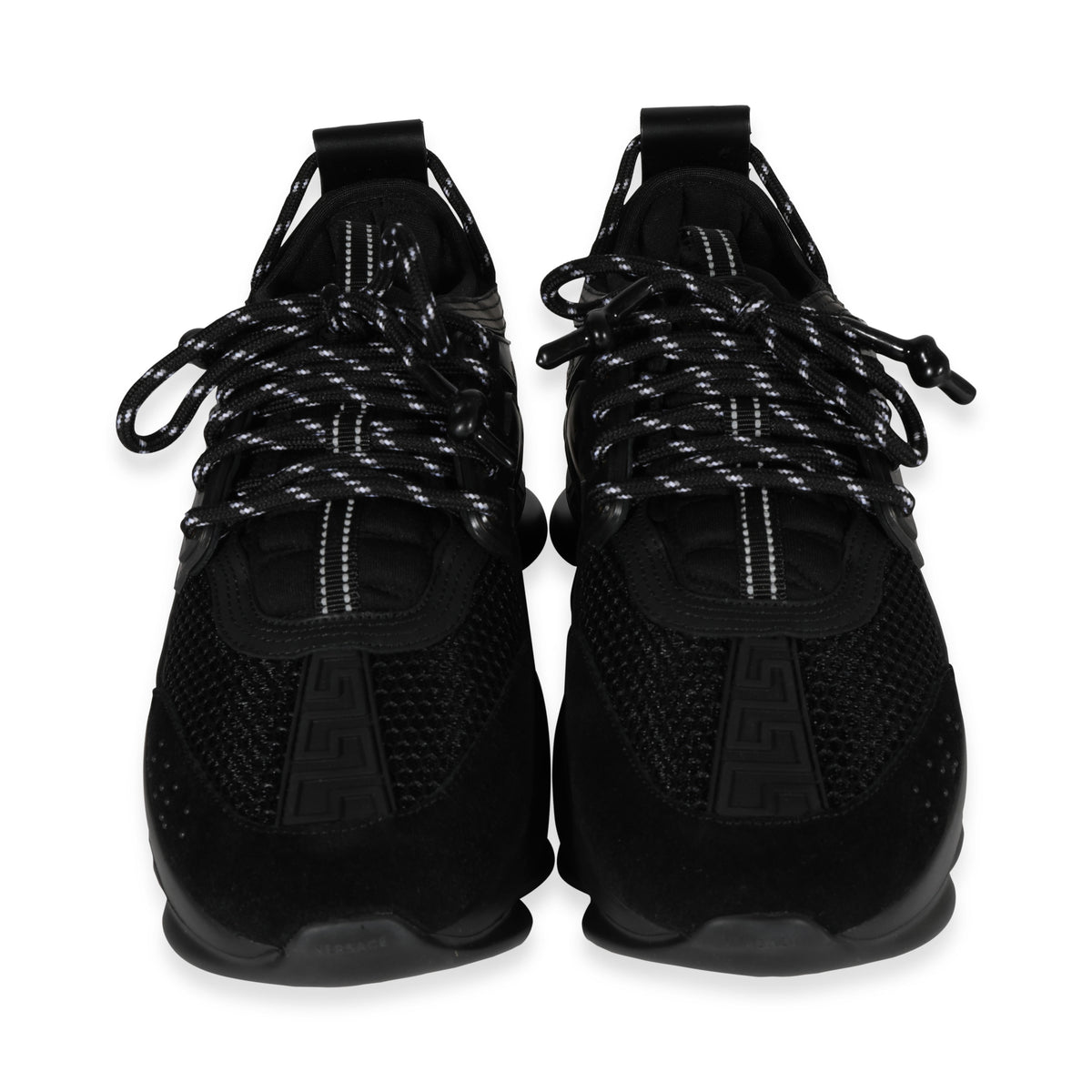 Brand New Versace Chain Reaction Black White Sneaker Ghana