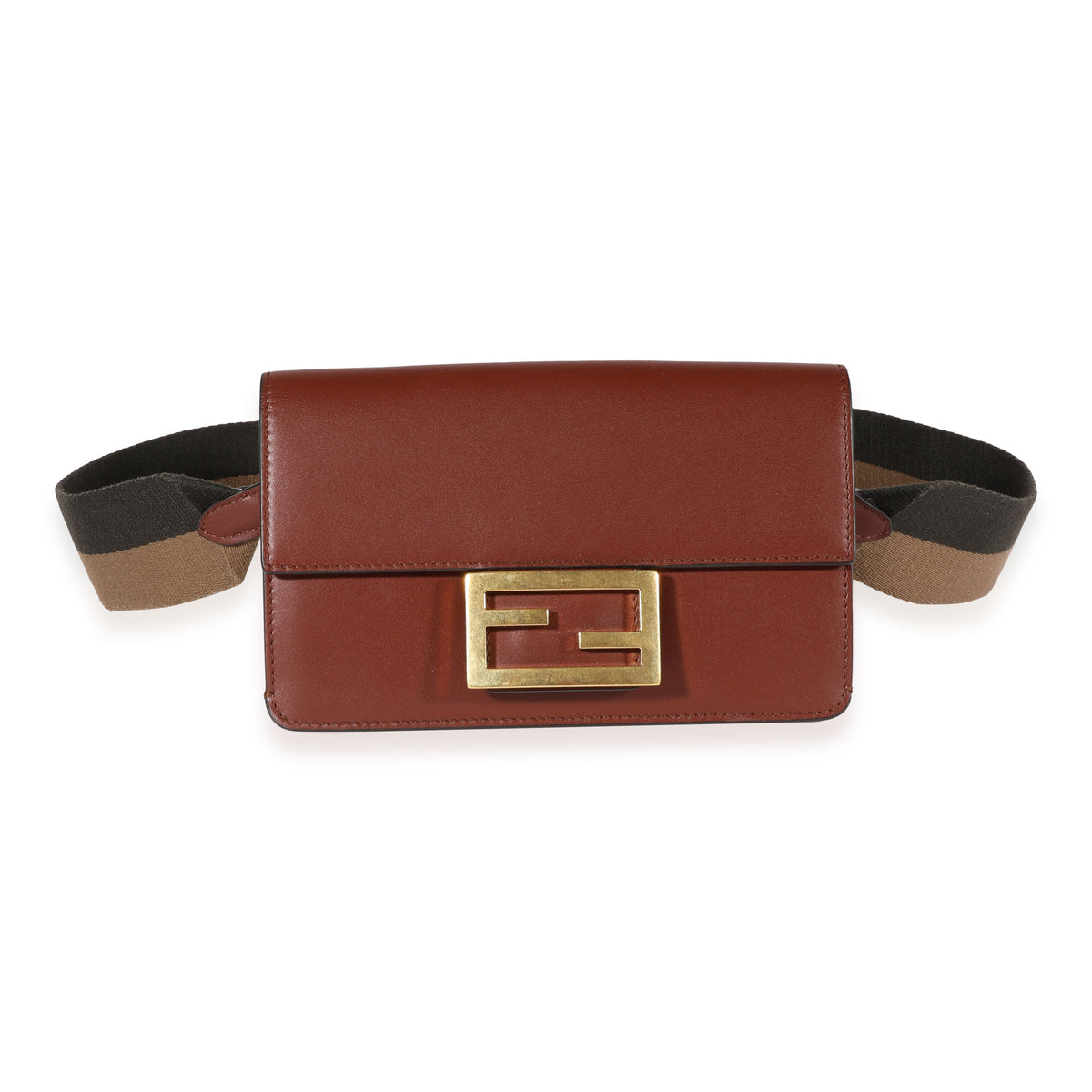 Fendi flat baguette mini best sale crossbody bag