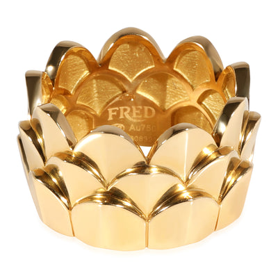 FRED Une Ile d'Or  Ring in 18k Yellow Gold