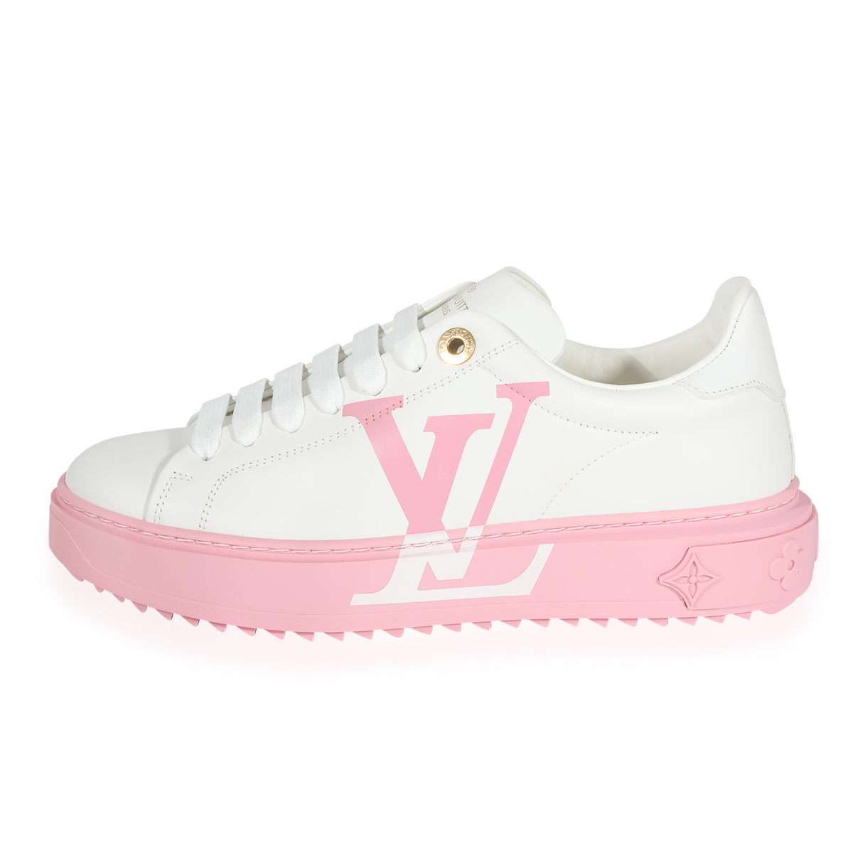 Designer Sneakers Lv Sneakers Time Out Leather Louis Vuitton Time