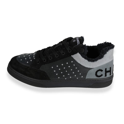 Chanel Skater Sneaker Dark Grey