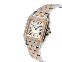 Cartier Panthere W3PN0007 Womens Watch in  Stainless Steel/Rose Gold