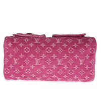 Louis Vuitton Fuchsia Monogram Denim Neo Speedy