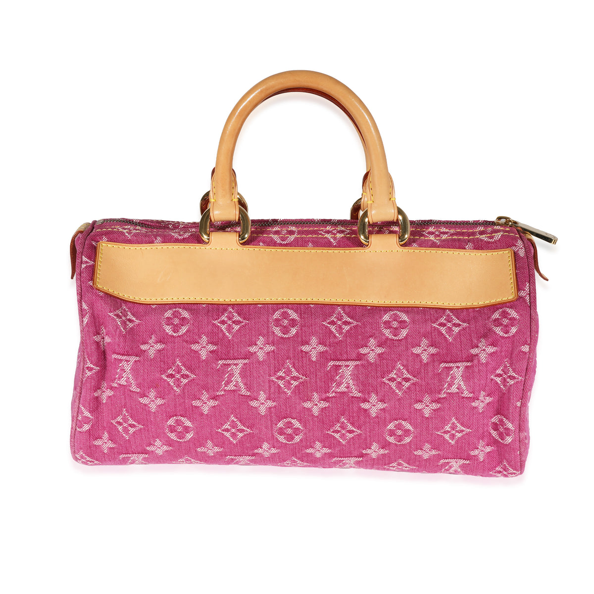 Louis+Vuitton+Neo+Speedy+Duffle+Pink+Denim for sale online