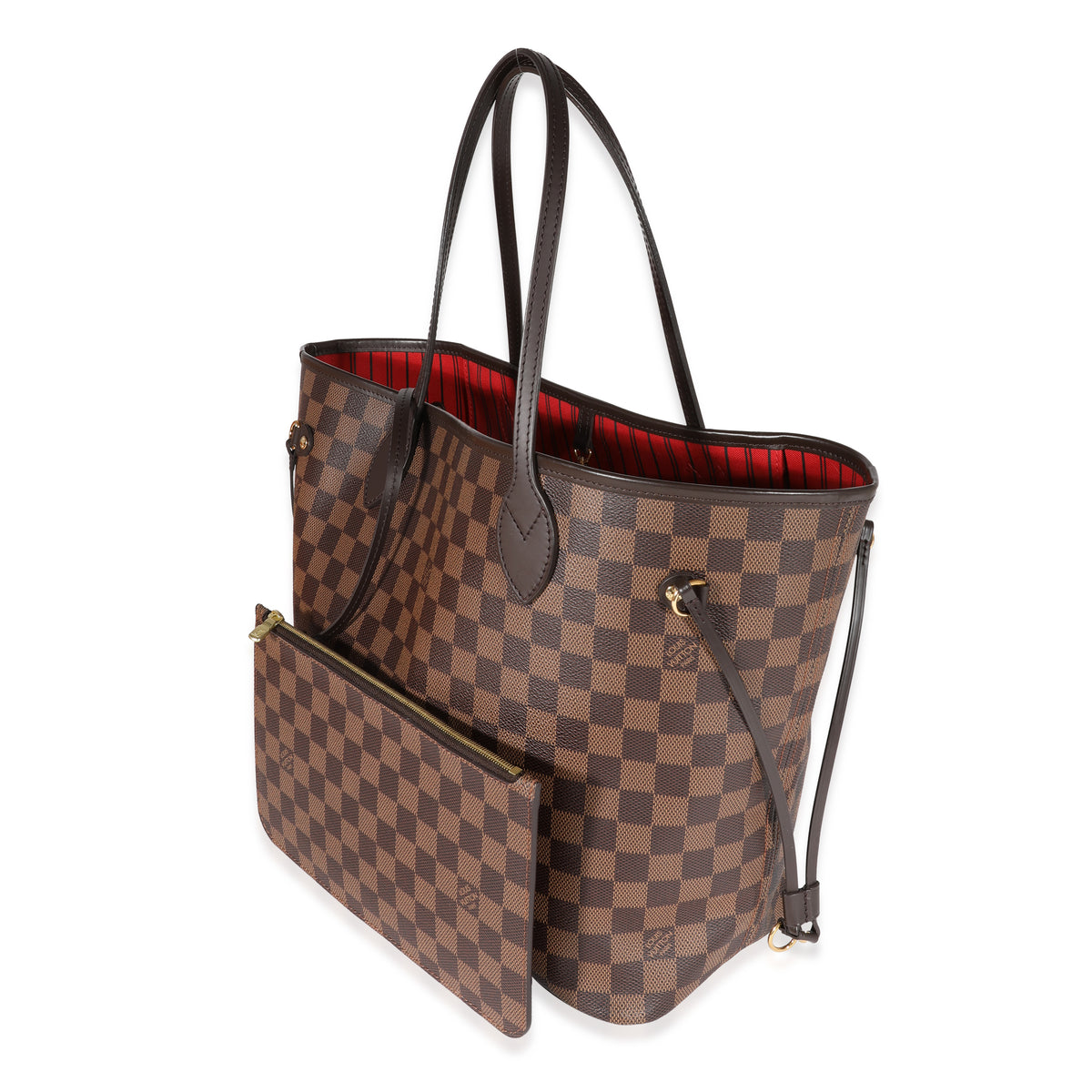 Louis Vuitton Damier Ebene Neverfull MM Pouch, myGemma