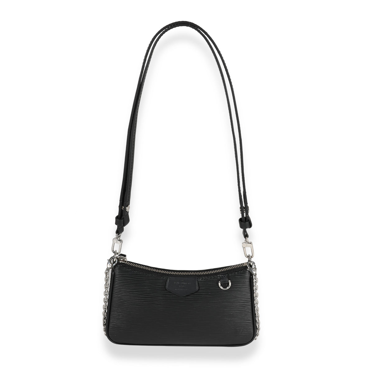 Louis Vuitton Black Epi Leather Easy Pouch On Strap, myGemma, SG