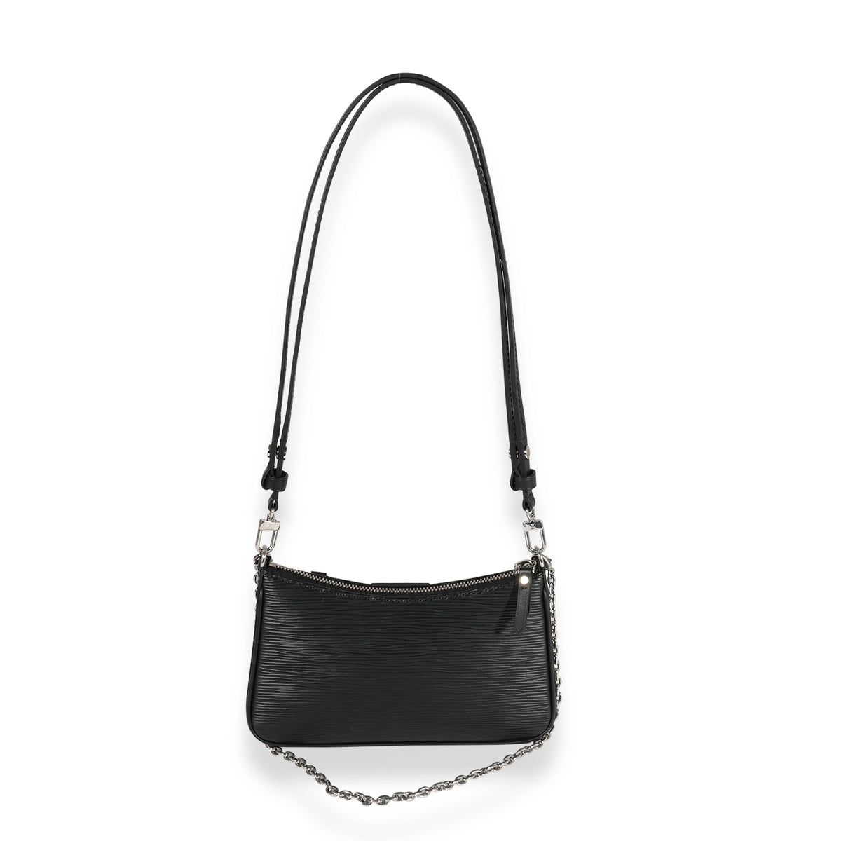 Easy Pouch On Strap Epi Leather in Black - Small Leather Goods