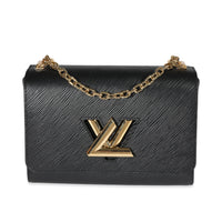 Louis Vuitton Black Epi Leather Twist MM