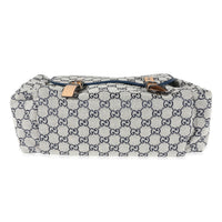 Gucci Navy GG Canvas Diaper Bag