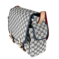 Gucci Navy GG Canvas Diaper Bag