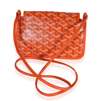 Goyard Orange Goyardine Canvas Plumet Crossbody