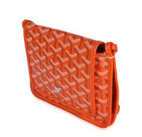 Goyard Orange Goyardine Canvas Plumet Crossbody