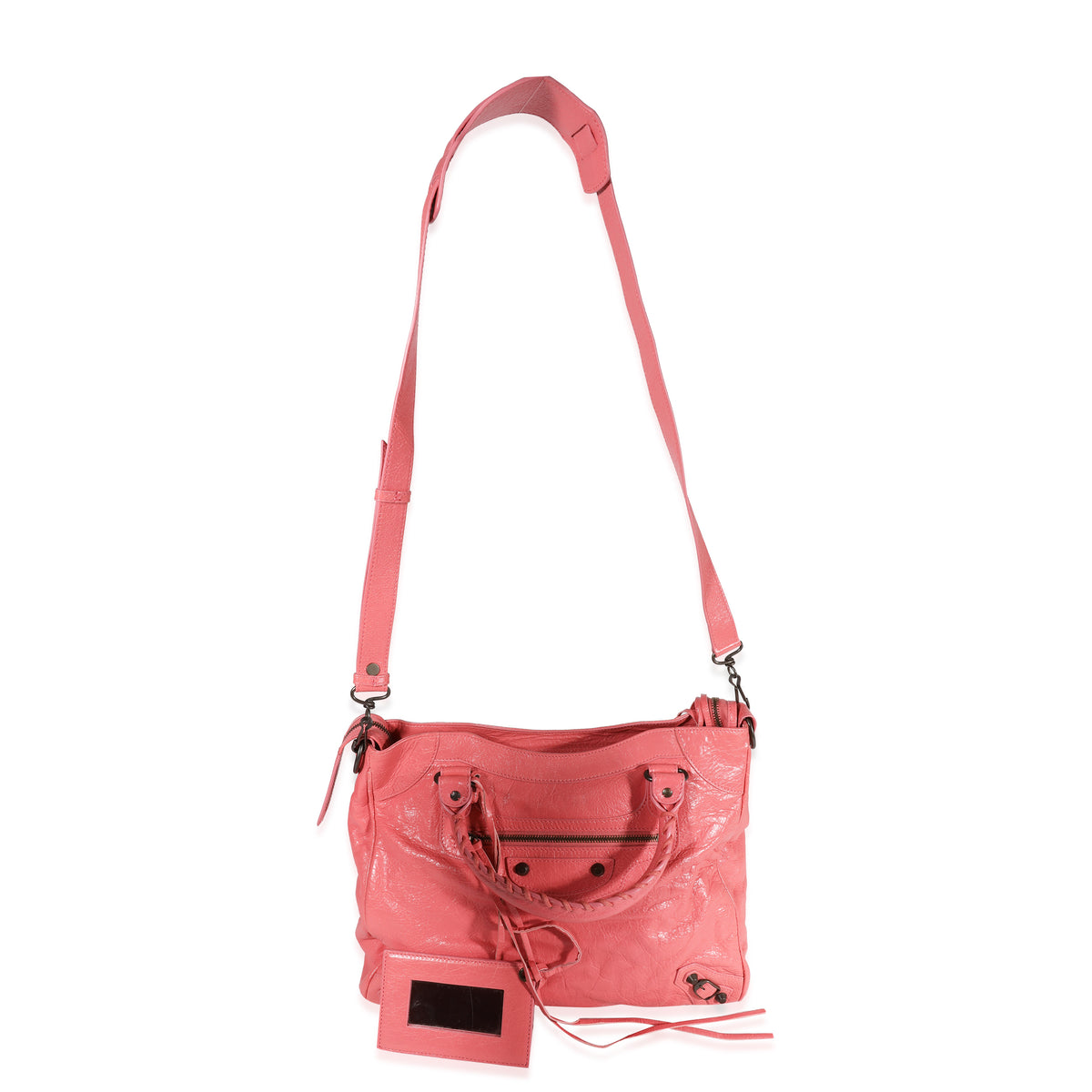 Peck Tyggegummi Lykkelig Balenciaga Rose Jaipur Arena Leather Classic Velo Bag | myGemma | Item  #122162