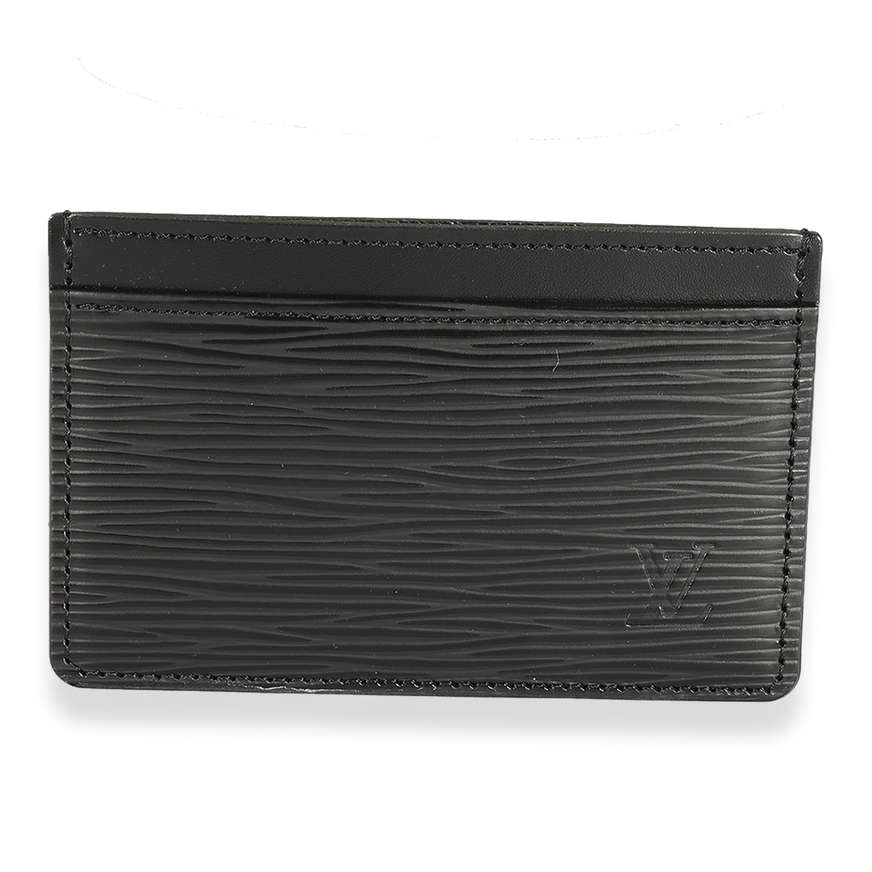 Louis Vuitton Black Epi Card Holder, myGemma, GB