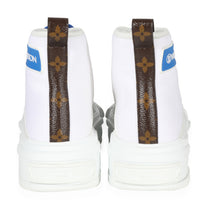 Louis Vuitton Squad Sneaker Boot 'White Blue'