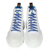 Louis Vuitton Squad Sneaker Boot 'White Blue'