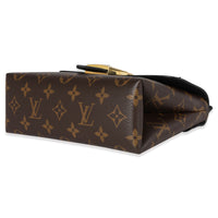 Louis Vuitton Monogram Canvas & Black Leather Locky BB