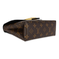 Louis Vuitton Monogram Canvas & Black Leather Locky BB