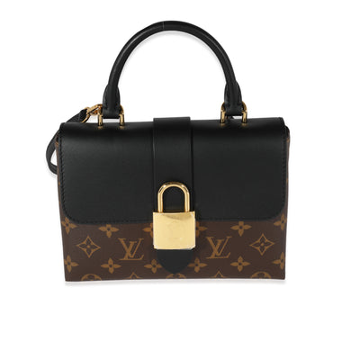 Louis Vuitton Monogram Canvas & Black Leather Locky BB