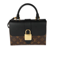 Louis Vuitton Monogram Canvas & Black Leather Locky BB