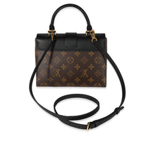 Louis Vuitton Monogram Canvas & Black Leather Locky BB