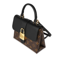 Louis Vuitton Monogram Canvas & Black Leather Locky BB