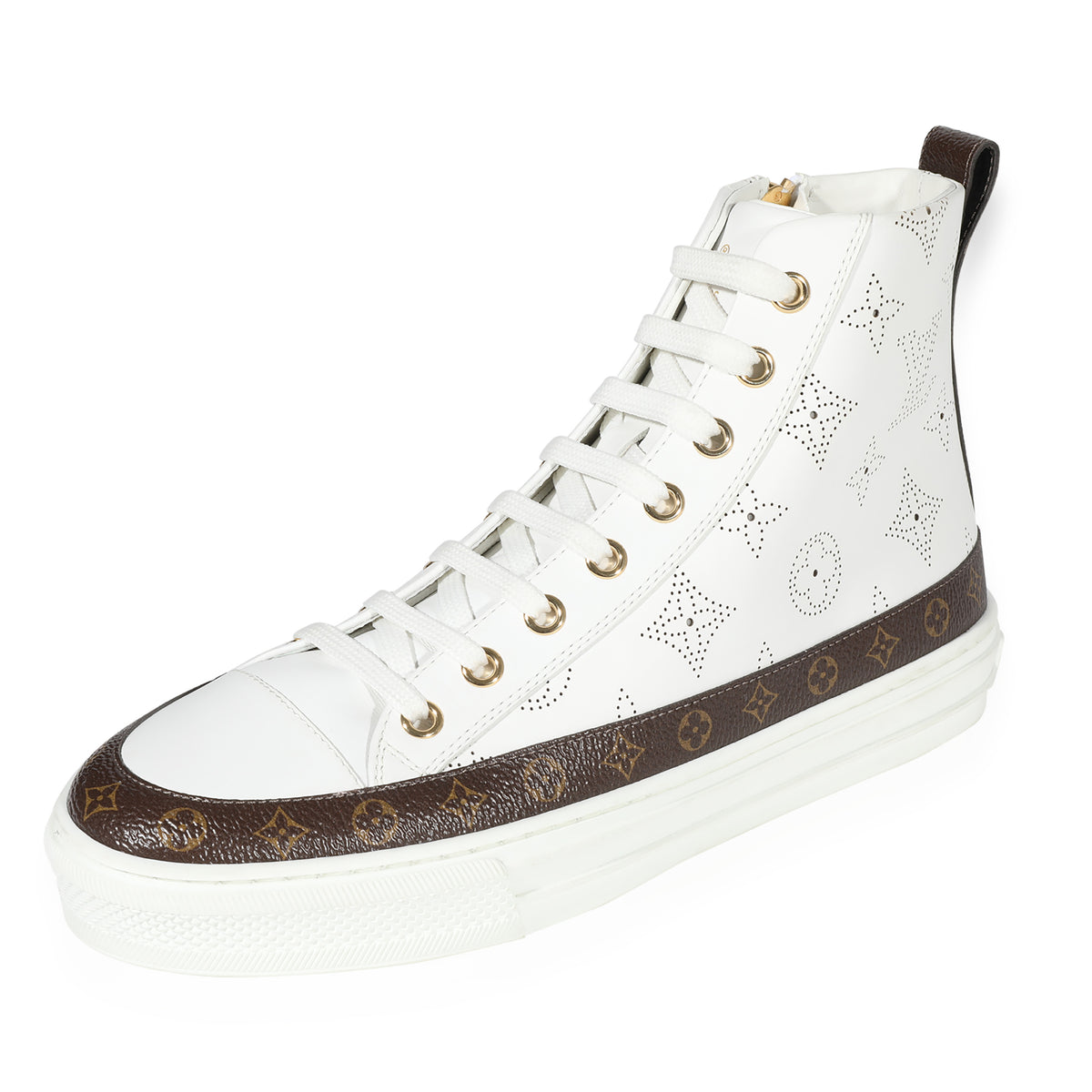 Louis Vuitton - Stellar Monogram Embossed Calf Leather Sneakers