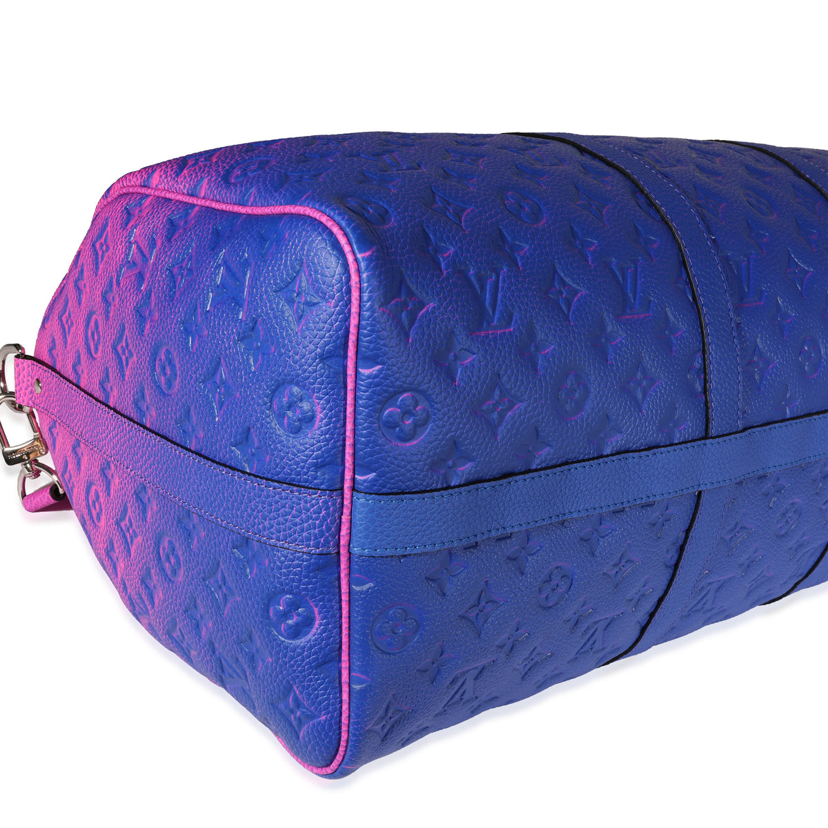 Louis Vuitton Keepall 50B Taurillon Illusion Blue/Pink