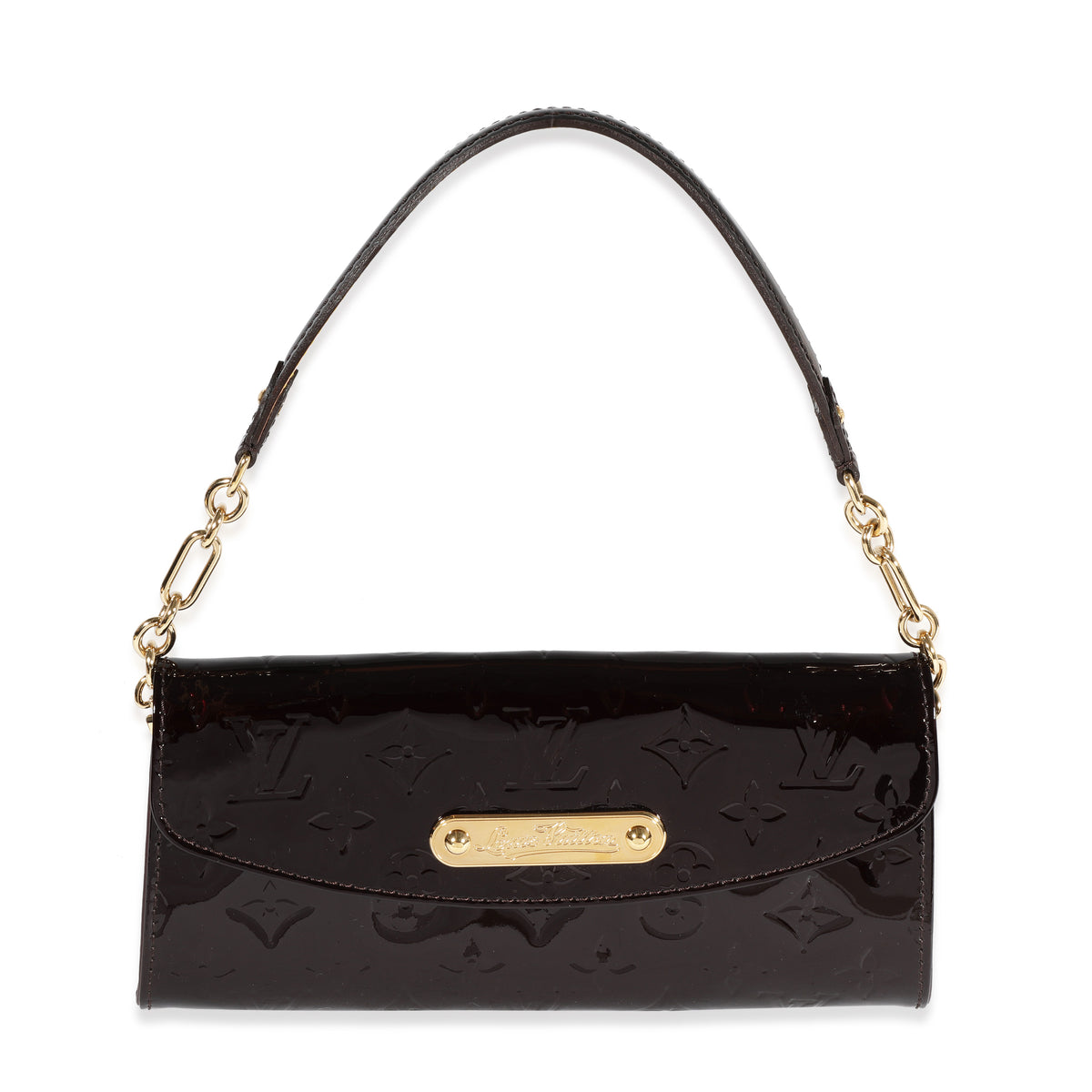 Louis Vuitton Sunset Boulevard Monogram Vernis Patent Leather Top Handle  Bag on SALE