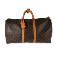 Louis Vuitton Vintage Monogram Canvas Keepall 55