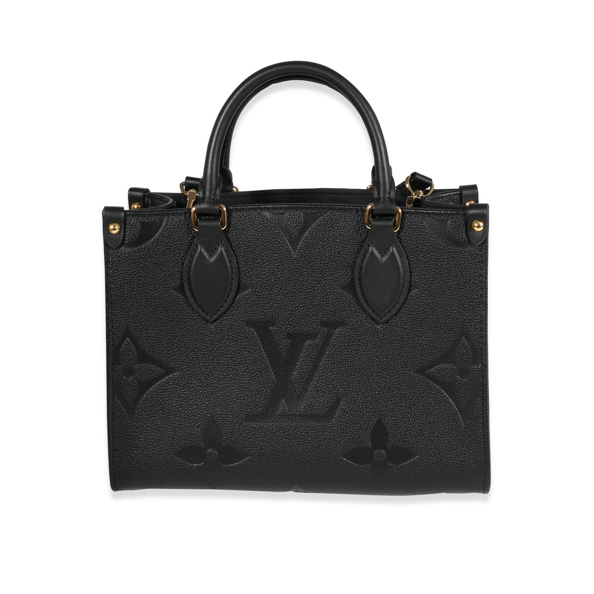 Louis Vuitton Black Monogram Empreinte Onthego PM, myGemma, QA