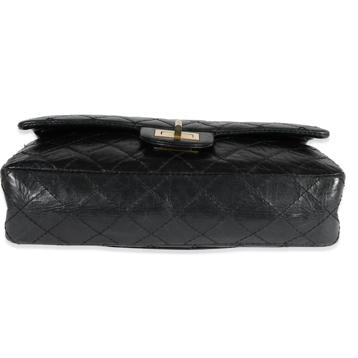 Chanel Gold Quilted Calfskin Reissue 2.55 225 Double Flap Bag, myGemma