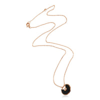 Cartier Amulette de Cartier Diamond Pendant in 18k Rose Gold 0.02 CTW