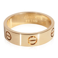 Cartier Love Ring in 18k Yellow Gold