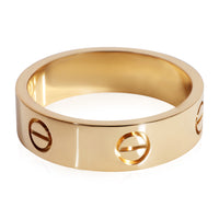 Cartier Love Ring in 18k Yellow Gold