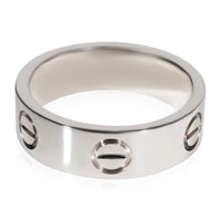 Cartier Love Ring in 18k White Gold