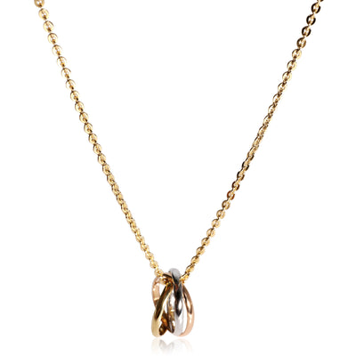 Cartier Trinity  Necklace in 18K 3 Tone Gold