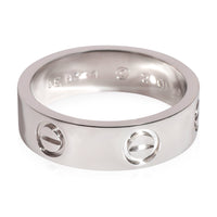 Cartier Love Ring in 950 Platinum