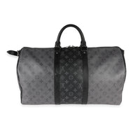 Louis Vuitton Monogram Eclipse Reverse Keepall Bandoulière 50