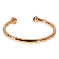 Piaget Possession Malachite Diamond Bangle in 18K Rose Gold 0.38 CTW