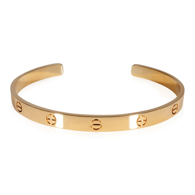 Cartier Love Cuff in 18K Yellow Gold