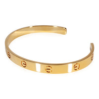 Cartier Love Cuff in 18K Yellow Gold