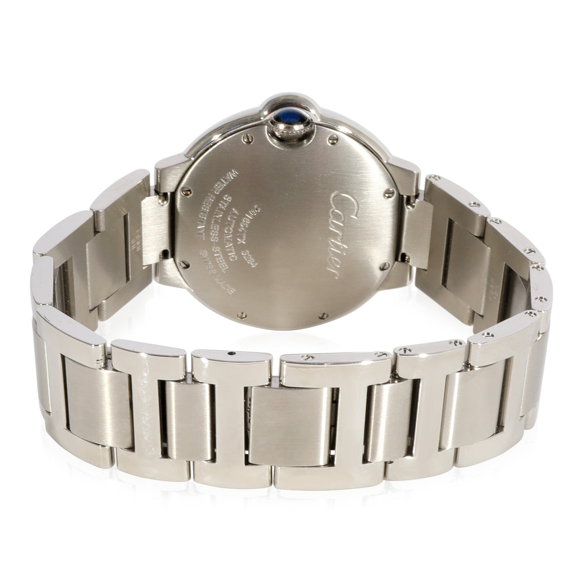 Cartier Ballon Bleu W6920046 Unisex Watch in  Stainless Steel
