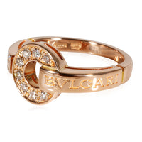 Bvlgari Bvlgari Diamond Ring in 18k Rose Gold 0.28 CTW