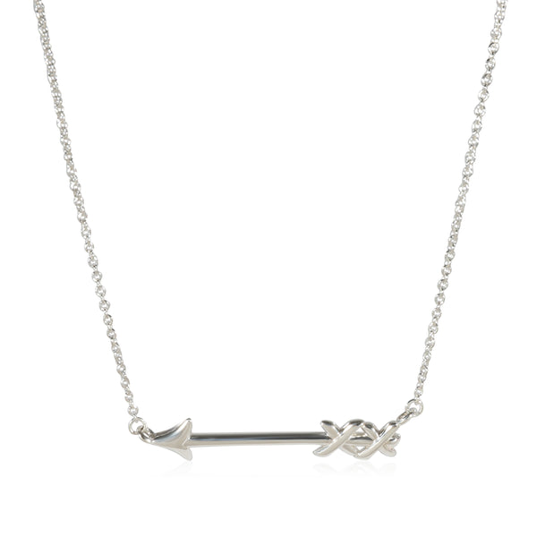 Authentic Tiffany & Co. Arrow Paloma shops Picasso Necklace 925 Sterling