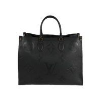 Louis Vuitton Black Monogram Empreinte Onthego GM