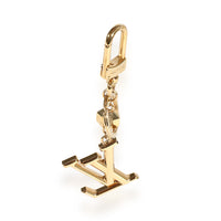 Louis Vuitton Gold Metal LV Facettes Bag Charm