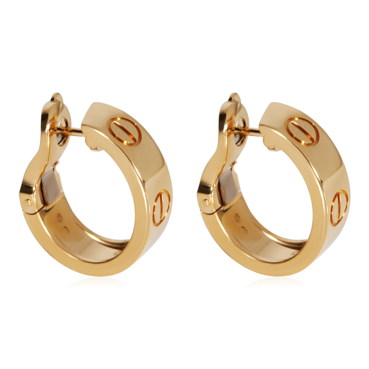 Cartier French Oval Diamond Clip-On 18K Yellow Gold Earrings — RAF - Rare |  Antique | Fine Jewels : Jewels for Generations