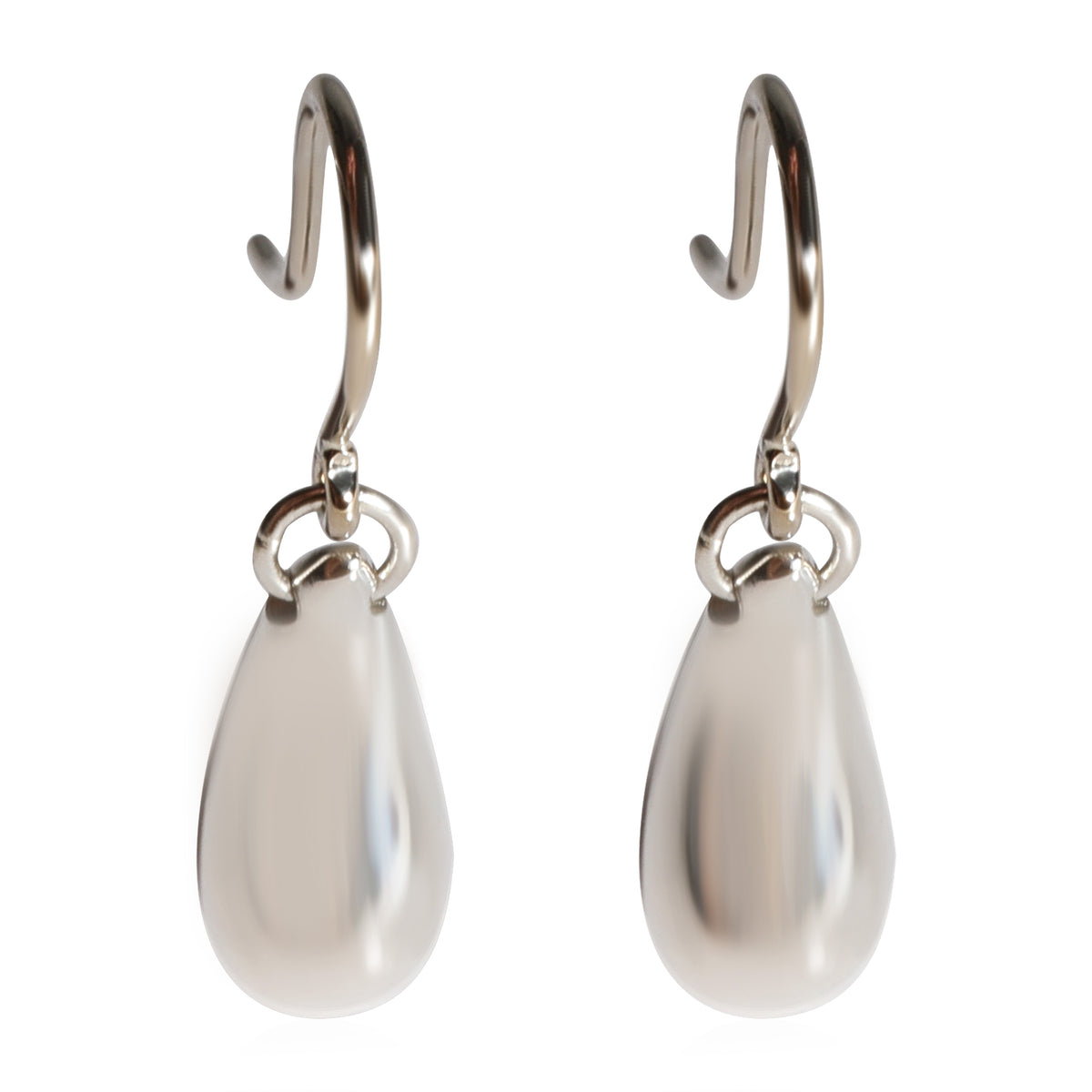 Tiffany & Co. Elsa Peretti Teardrop Earrings in 925 Sterling Silver